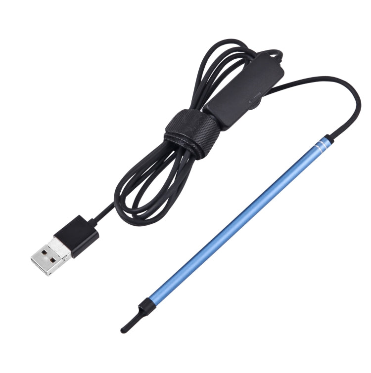 2 in 1 USB HD Visual Earwax Clean Tool Endoscope Borescope with LED Lights & Wifi, Cable length: 2m (Blue) -  by PMC Jewellery | Online Shopping South Africa | PMC Jewellery | Buy Now Pay Later Mobicred