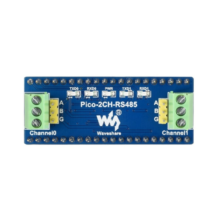 Waveshare 2-Channel RS485 Module for Raspberry Pi Pico, SP3485 Transceiver, UART To RS485 - free shipping - PMC Jewellery - Order now!