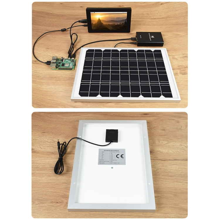 Waveshare High Conversion Efficiency 18V 10W Solar Panel - free shipping - PMC Jewellery - Order now!