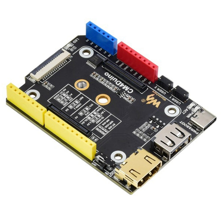 Waveshare Arduino Compatible Base Board for Raspberry Pi CM4 - Modules Expansions Accessories by WAVESHARE | Online Shopping South Africa | PMC Jewellery | Buy Now Pay Later Mobicred