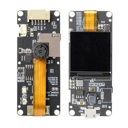 TTGO T-Camera Plus Lens ESP32-DOWDQ6 8MB SPRAM Camera Module OV2640 1.3 inch Display Rear Camera, Wiring Extended Version - Module by TTGO | Online Shopping South Africa | PMC Jewellery | Buy Now Pay Later Mobicred