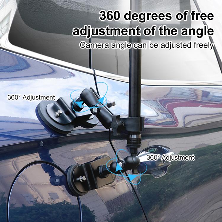 Selfie Stick Adjustable Extension Rod, Length: 45-120cm (Black) - free shipping - PMC TechLife - Order now!