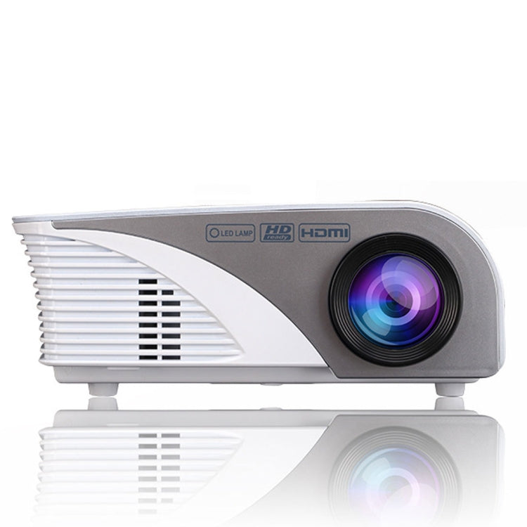 RD-805B 960*640 1200 Lumens Portable Mini LED Projector Home Theater with Remote Controller ,Support USB + VGA + HDMI + AV + TV(White) - Mini Projector by PMC Jewellery | Online Shopping South Africa | PMC Jewellery | Buy Now Pay Later Mobicred