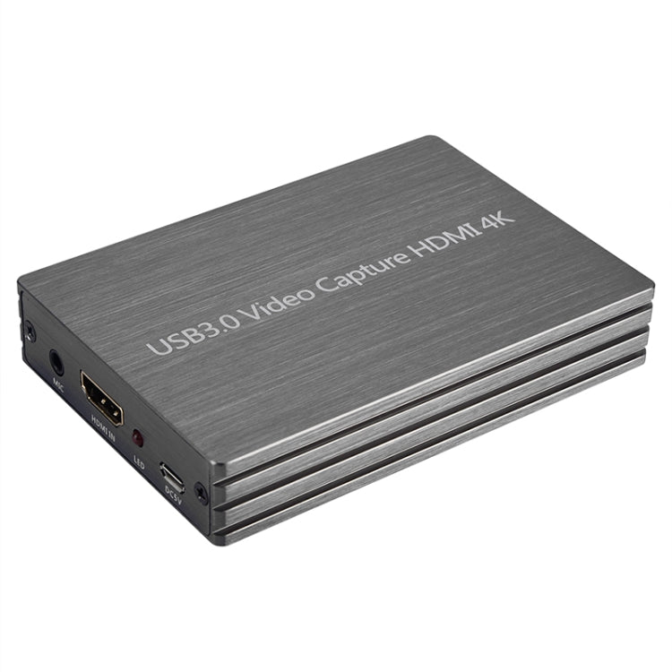 NK-S300 USB 3.0 HDMI 4K HD Video Capture Card Device(Grey) - Video Capture Solutions by PMC Jewellery | Online Shopping South Africa | PMC Jewellery | Buy Now Pay Later Mobicred