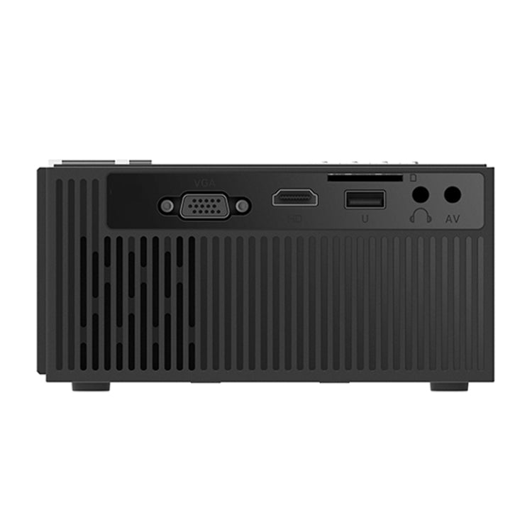 Cheerlux C7 1800 Lumens 800 x 480 720P 1080P HD Smart Projector, Support HDMI / USB / VGA / AV / SD(Black) - LED Projector by Cheerlux | Online Shopping South Africa | PMC Jewellery | Buy Now Pay Later Mobicred