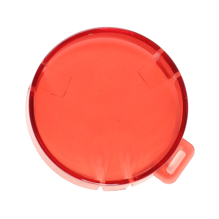 Snap-on Round Shape Color Lens Filter for DJI Osmo Action (Red) -  by PMC Jewellery | Online Shopping South Africa | PMC Jewellery | Buy Now Pay Later Mobicred
