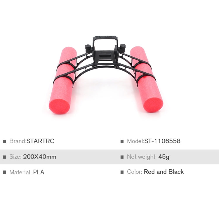 STARTRC Buoyancy Rod Absorbing Height Extender Landing Bracket for DJI Mavic 2 mini(Black Red) - free shipping - PMC TechLife - Order now!