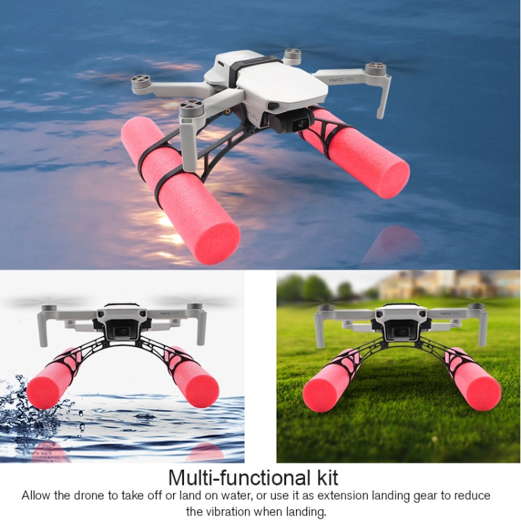 STARTRC Buoyancy Rod Absorbing Height Extender Landing Bracket for DJI Mavic 2 mini(Black Red) - free shipping - PMC TechLife - Order now!
