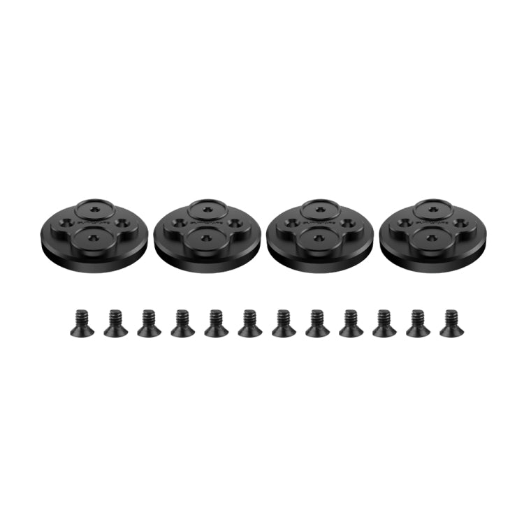 4 PCS Sunnylife Motor Metal Protection Cover for DJI Mini 2 (Black) - Other by Sunnylife | Online Shopping South Africa | PMC TechLife | Buy Now Pay Later Mobicred