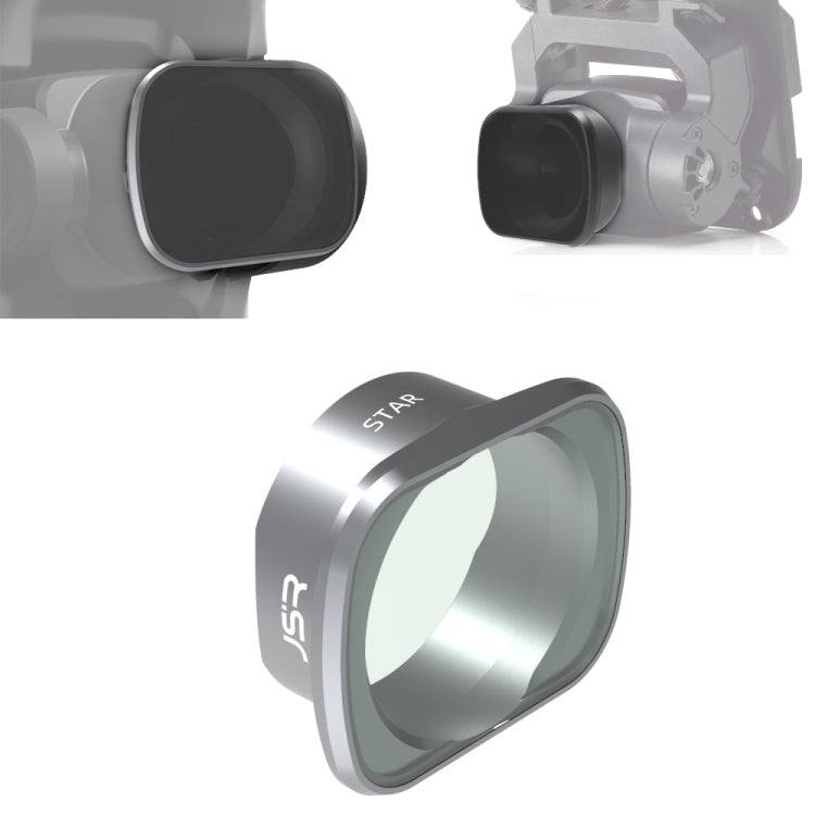JSR STAR Effect Lens Filter for DJI FPV, Aluminum Alloy Frame - Lens Accessories by JSR | Online Shopping South Africa | PMC TechLife | Buy Now Pay Later Mobicred