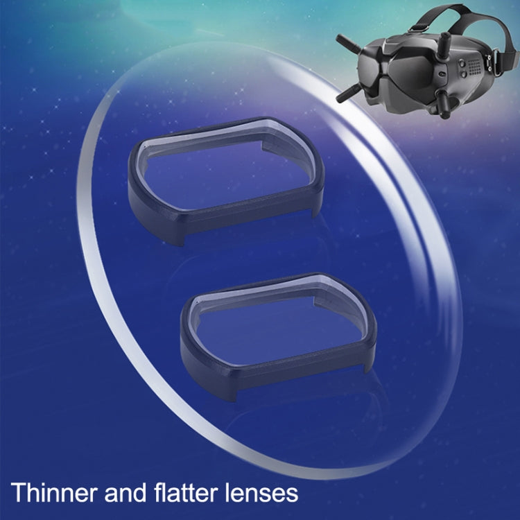 RCSTQ 2 PCS 500 Degree Myopia Glasses Lens Vision Correction Aspherical Lens for DJI FPV Goggles V2 - Lens Accessories by RCSTQ | Online Shopping South Africa | PMC TechLife | Buy Now Pay Later Mobicred
