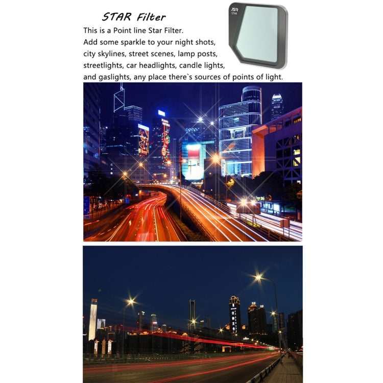 JSR Drone Star Effect Lens Filter for DJI Mavic 3 - Lens Filter by JSR | Online Shopping South Africa | PMC TechLife | Buy Now Pay Later Mobicred