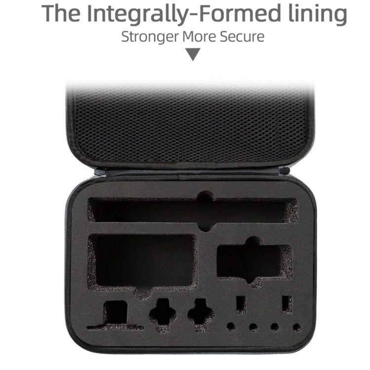 For DJI Osmo Action 3 Carrying Storage Case Bag,Size: 21.5 x 29.5 x 10cm (Grey) - Case & Bags by PMC TechLife | Online Shopping South Africa | PMC TechLife | Buy Now Pay Later Mobicred