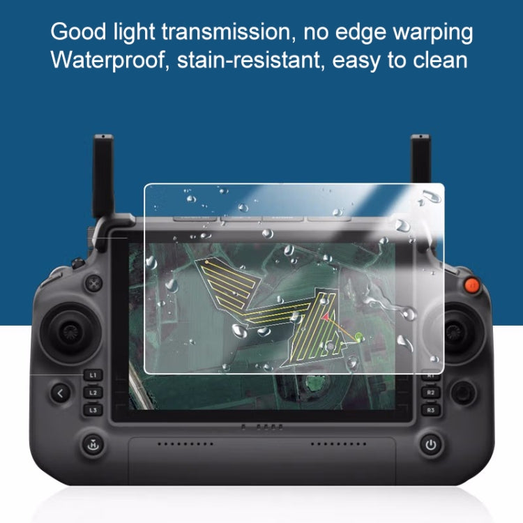 For DJI T40 Remote Control Explosion-proof Tempered Glass Drone RC Screen Film - Others by PMC TechLife | Online Shopping South Africa | PMC TechLife | Buy Now Pay Later Mobicred