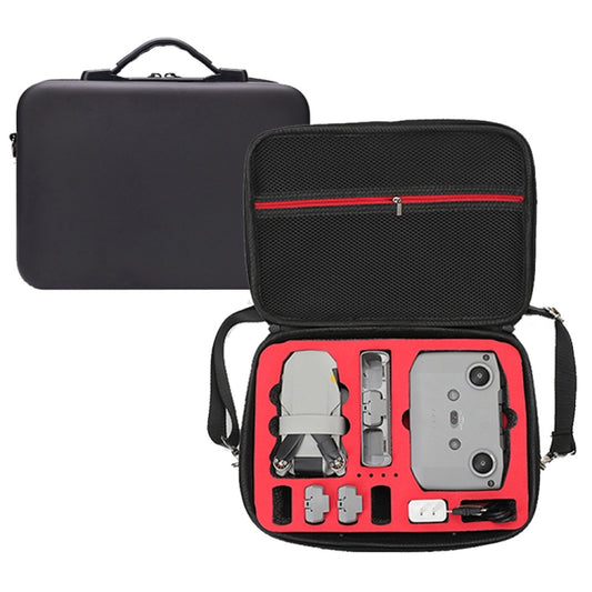 For DJI Mini 2 SE Shockproof Carrying Hard Case Shoulder Bag, Size: 29 x 19.5 x 10cm (Black Red) - Backpacks & Bags by PMC Jewellery | Online Shopping South Africa | PMC Jewellery | Buy Now Pay Later Mobicred