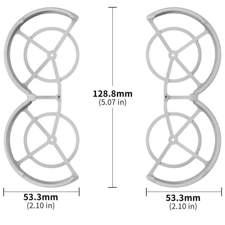 For DJI Neo STARTRC Drone Propeller Protective Guard Anti-collision Ring (Grey) - free shipping - PMC TechLife - Order now!