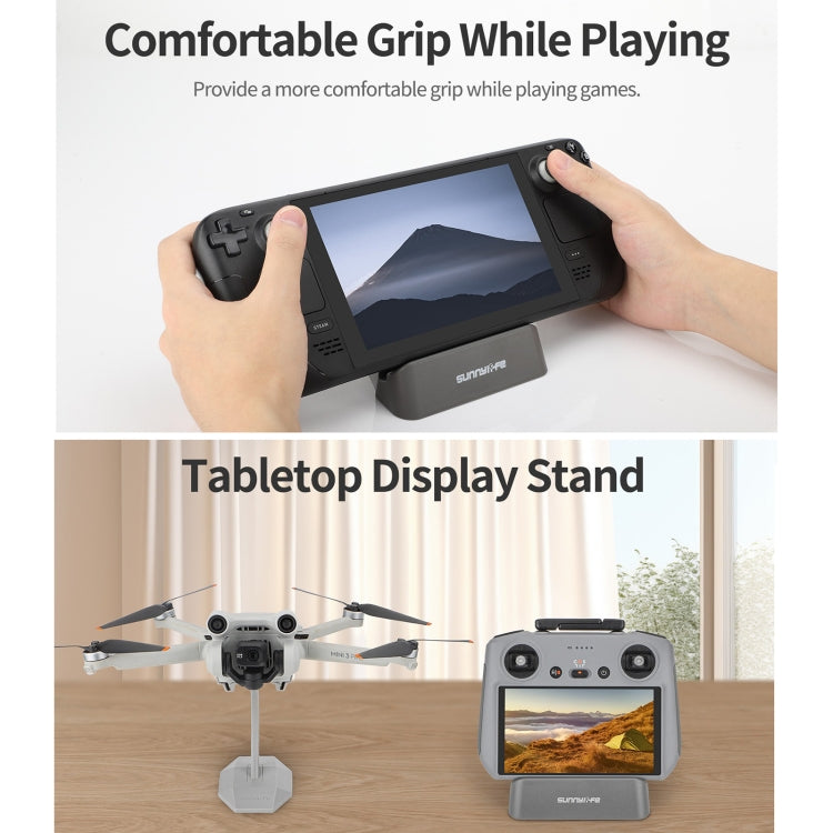 Sunnylife DZ766 Drone Remote Control Display Base Stand (Grey) - Holder Series by Sunnylife | Online Shopping South Africa | PMC Jewellery | Buy Now Pay Later Mobicred