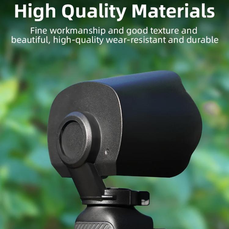 For DJI OSMO Pocket 3 BRDRC Sunshade Lens Protective Cover Hood (Black) - free shipping - PMC TechLife - Order now!