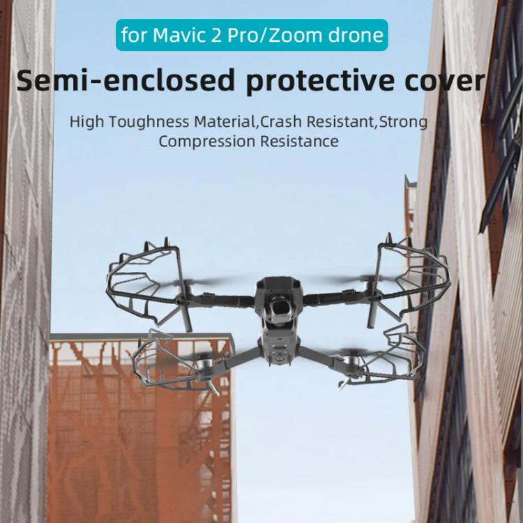 For DJI Mavic 2 Pro / 2 Zoom BRDRC Drone Propeller Surround Protective Guard Anti-collision Ring (Grey) - free shipping - PMC TechLife - Order now!