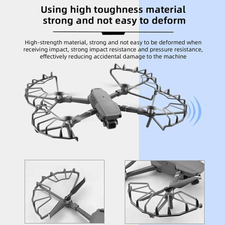 For DJI Mavic 2 Pro / 2 Zoom BRDRC Drone Propeller Surround Protective Guard Anti-collision Ring (Grey) - free shipping - PMC TechLife - Order now!