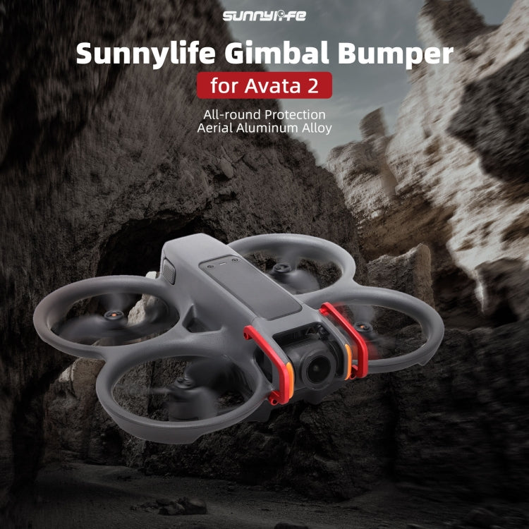 For DJI Avata 2 Sunnylife Gimbal Aluminum Anti-collision Bumper (Black) - free shipping - PMC TechLife - Order now!