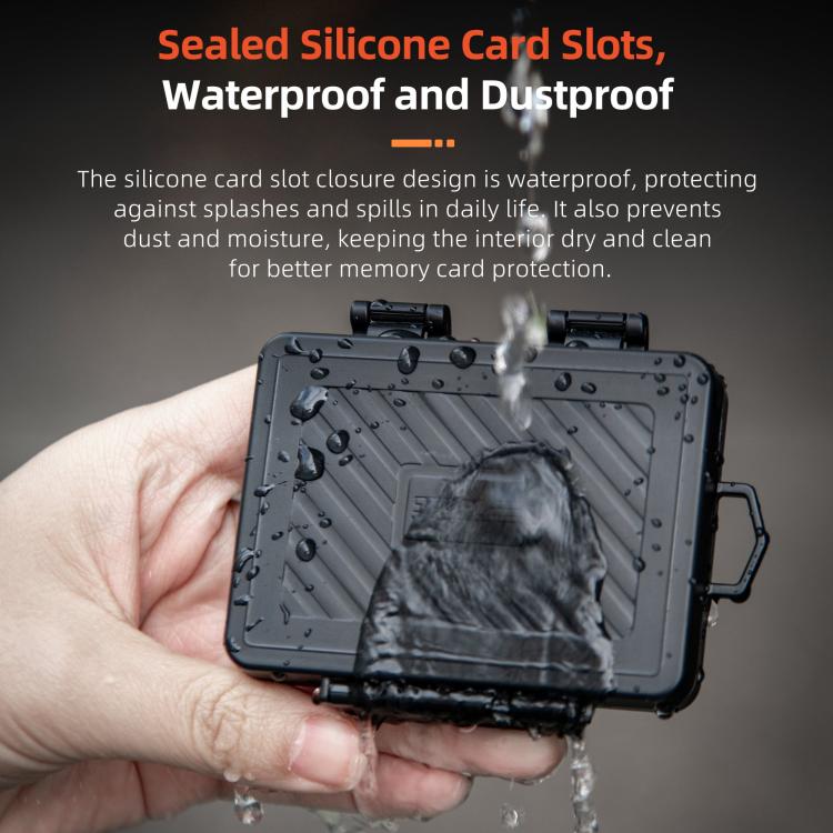 STARTRC V1 Flash Card Box SD / TF Memory Card Storage Case For DJI (Black) - free shipping - PMC TechLife - Order now!