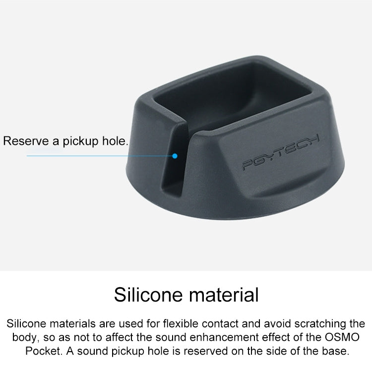 PGYTECH P-18C-035 Fixed Base Mount Kit for DJI Osmo Pocket - free shipping - PMC TechLife - Order now!