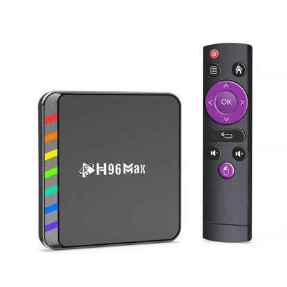 H96 Max W2 4K Ultra HD Android 11.0 Smart TV Box with Remote Control, Amlogic S905W2 Quad-Core, 2GB+16GB(AU Plug) - Amlogic S905 by PMC Jewellery | Online Shopping South Africa | PMC Jewellery | Buy Now Pay Later Mobicred