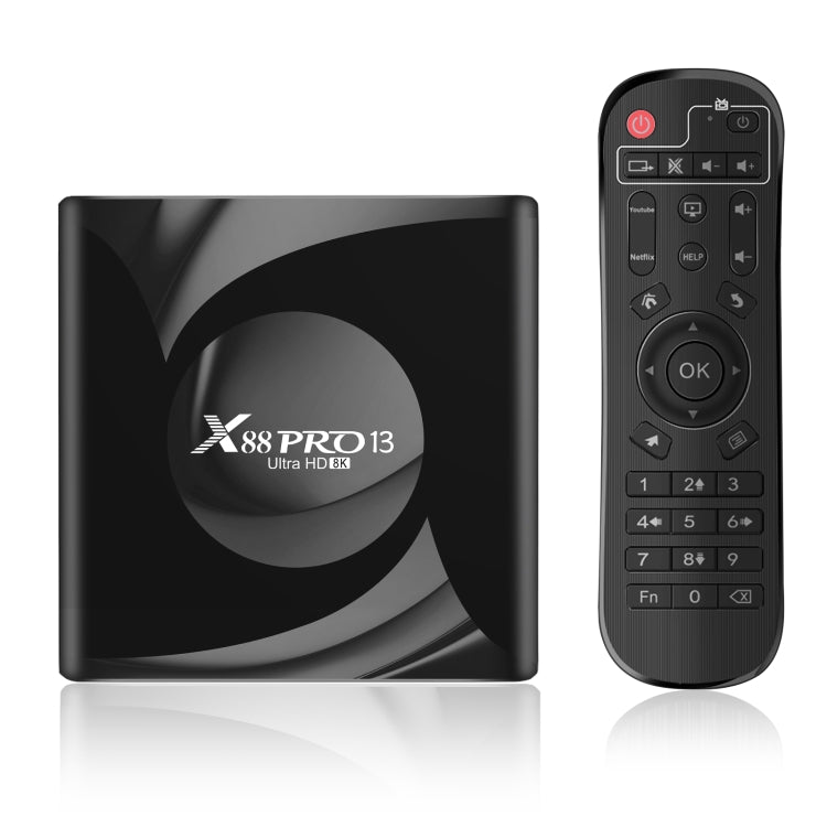 X88 Pro 13 Android 13.0 Smart TV Box with Remote Control, RK3528 Quad-Core, 4G+64GB (AU Plug) - Others by PMC TechLife | Online Shopping South Africa | PMC TechLife | Buy Now Pay Later Mobicred