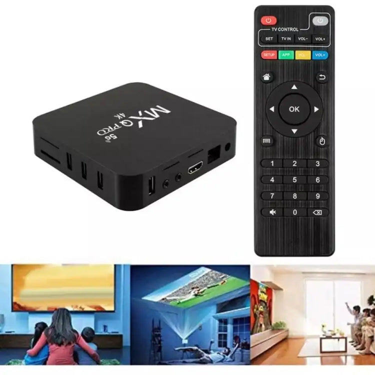 MXQ Pro 4K TV Box Rockchip RK3228A Quad Core CPU Android 7.1, 1GB+8GB wtih Remote Control, AU Plug - RK3228A by PMC TechLife | Online Shopping South Africa | PMC TechLife | Buy Now Pay Later Mobicred