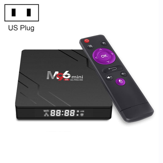 M96mini 4K Smart TV BOX Android 9.0 Media Player with Remote Control, Quad-core RK3228A, RAM: 2GB, ROM: 16GB, Dual Band WiFi, US Plug - RK3228A by PMC Jewellery | Online Shopping South Africa | PMC Jewellery | Buy Now Pay Later Mobicred