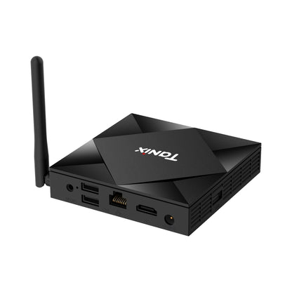 TANIX TX6s 4K Smart TV BOX Android 10 Media Player with Remote Control, Quad Core Allwinner H616, without Bluetooth Function, RAM: 2GB, ROM: 8GB, 2.4GHz WiFi, UK Plug - Allwinner H6 by PMC Jewellery | Online Shopping South Africa | PMC Jewellery | Buy Now Pay Later Mobicred