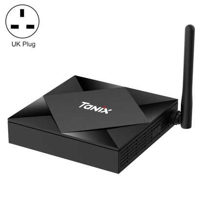 TANIX TX6s 4K Smart TV BOX Android 10 Media Player with Remote Control, Quad Core Allwinner H616, RAM: 4GB, ROM: 64GB, 2.4GHz/5GHz WiFi, Bluetooth, UK Plug - Allwinner H6 by PMC Jewellery | Online Shopping South Africa | PMC Jewellery | Buy Now Pay Later Mobicred