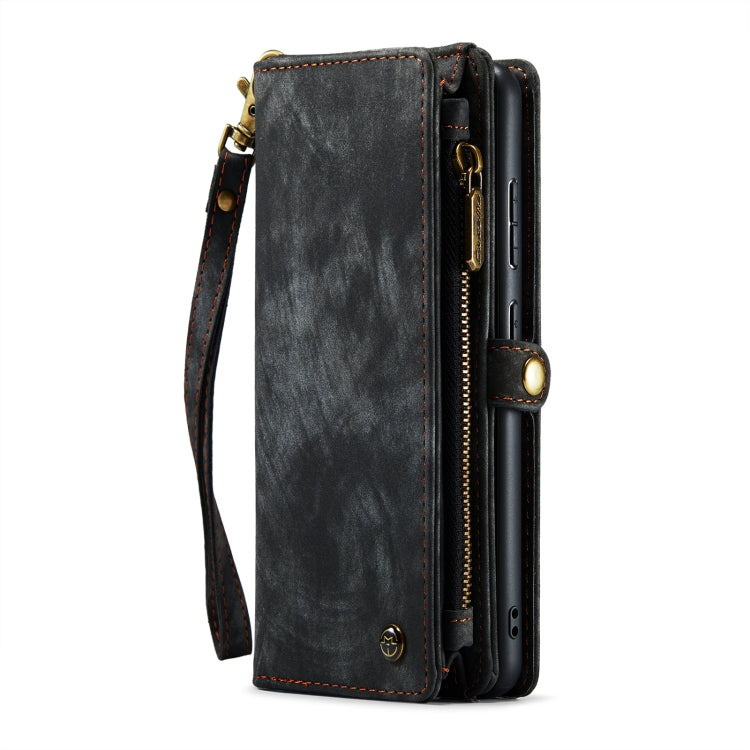 For Samsung Galaxy A70 CaseMe-008 Detachable Multifunctional Flip Leather Phone Case(Black) - Galaxy Phone Cases by CaseMe | Online Shopping South Africa | PMC Jewellery | Buy Now Pay Later Mobicred