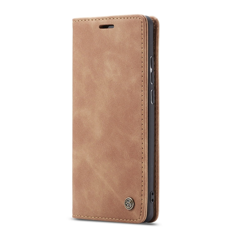 CaseMe-013 Multifunctional Horizontal Flip Leather Case with Card Slot & Holder for Galaxy M20(Brown) - Galaxy Phone Cases by CaseMe | Online Shopping South Africa | PMC Jewellery | Buy Now Pay Later Mobicred