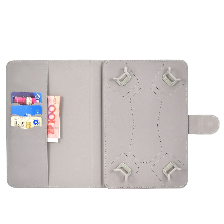 Colored Pattern Drawing Horizontal Flip PU Leather Case with Three-folding Holder for 10 inch Tablet PC(Starry sky) - 10 - 11 inch by PMC TechLife | Online Shopping South Africa | PMC TechLife | Buy Now Pay Later Mobicred