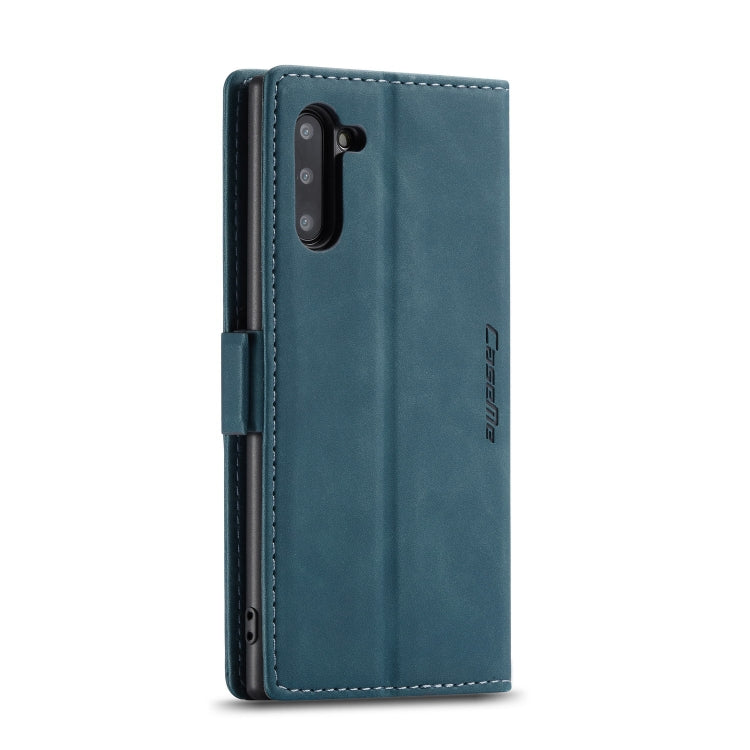 CaseMe-013 Multifunctional Horizontal Flip Leather Case with Card Slot & Holder for Galaxy Note 10(Blue) - Galaxy Phone Cases by CaseMe | Online Shopping South Africa | PMC Jewellery | Buy Now Pay Later Mobicred