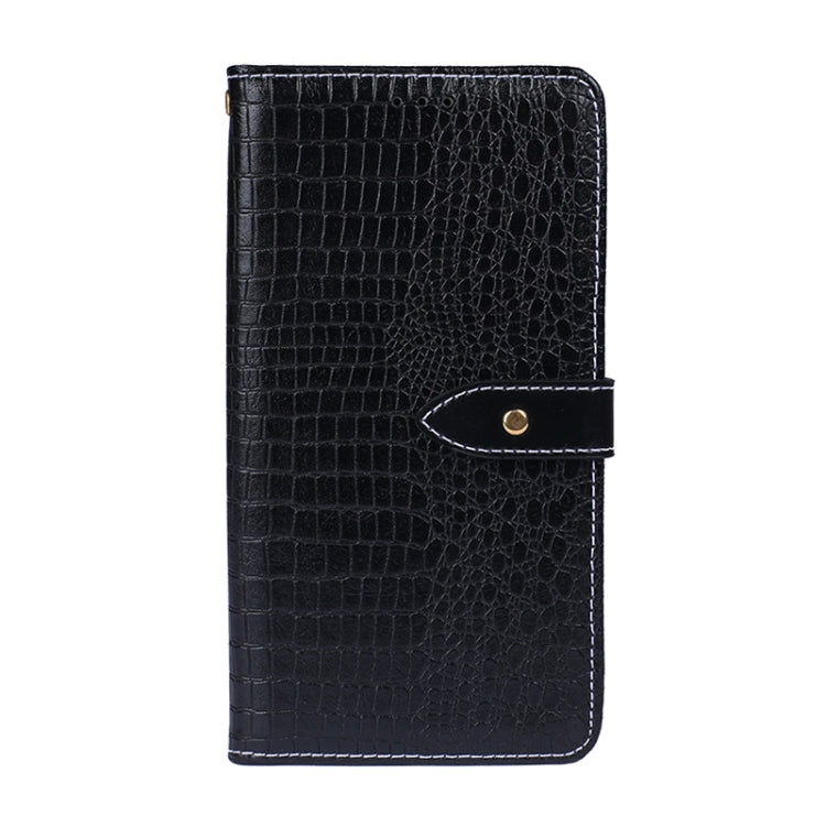 For HTC Desire 20+ idewei Crocodile Texture Horizontal Flip Leather Case with Holder & Card Slots & Wallet(Black) - HTC by idewei | Online Shopping South Africa | PMC Jewellery | Buy Now Pay Later Mobicred