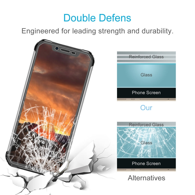 For Blackview BV9600 E 50 PCS 0.26mm 9H 2.5D Tempered Glass Film - Others by PMC TechLife | Online Shopping South Africa | PMC TechLife