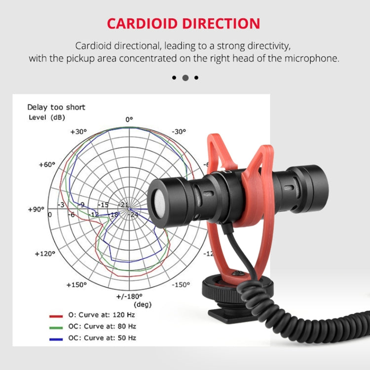 YELANGU MIC11 SLR Camera Mobile Phone Two-way Recording Microphone - Microphone by YELANGU | Online Shopping South Africa | PMC Jewellery | Buy Now Pay Later Mobicred