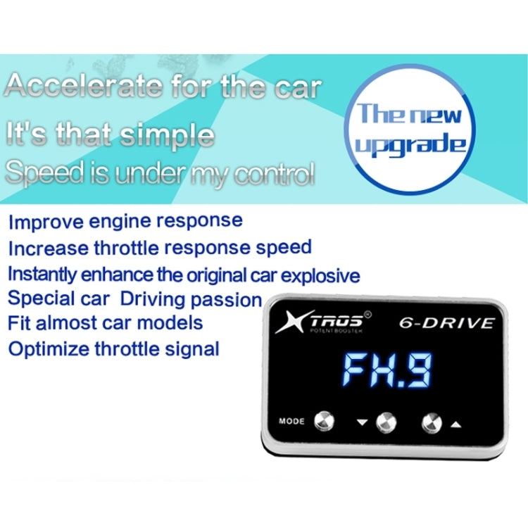 For Ford Focus (CB8) 2011- TROS TS-6Drive Potent Booster Electronic Throttle Controller - Car Modification by TROS | Online Shopping South Africa | PMC TechLife | Buy Now Pay Later Mobicred