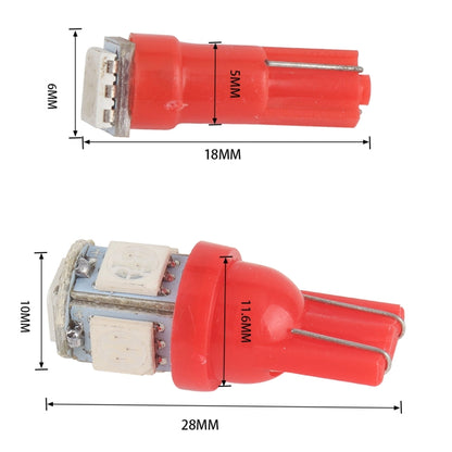 20 PCS T5 / T10 Car / Motorcycle Modification LED Turn Signal Light Clearance Lamp - Clearance Lights by PMC Jewellery | Online Shopping South Africa | PMC Jewellery | Buy Now Pay Later Mobicred