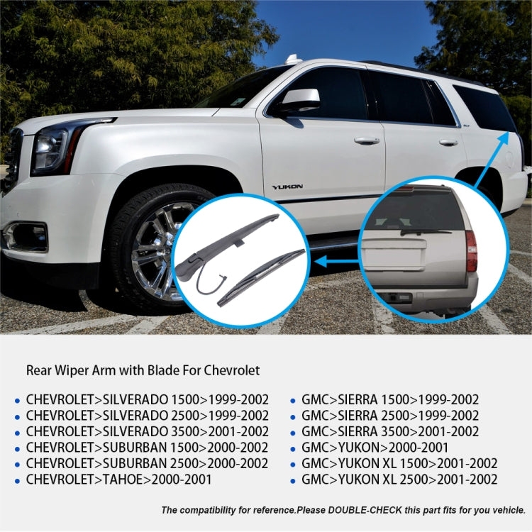 Car Window Windshield Wiper Arm Assembly 15277756 for Chevrolet - Windscreen Wipers by PMC TechLife | Online Shopping South Africa | PMC TechLife | Buy Now Pay Later Mobicred