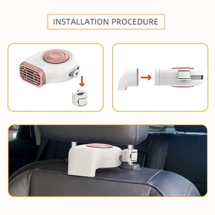 Portable Car Dashboard + Seat Hanging Electric Heater Winter Defroster, Voltage:24V(Black) - Heating & Fans by PMc TechLife | Online Shopping South Africa | PMc TechLife | Buy Now Pay Later Mobicred