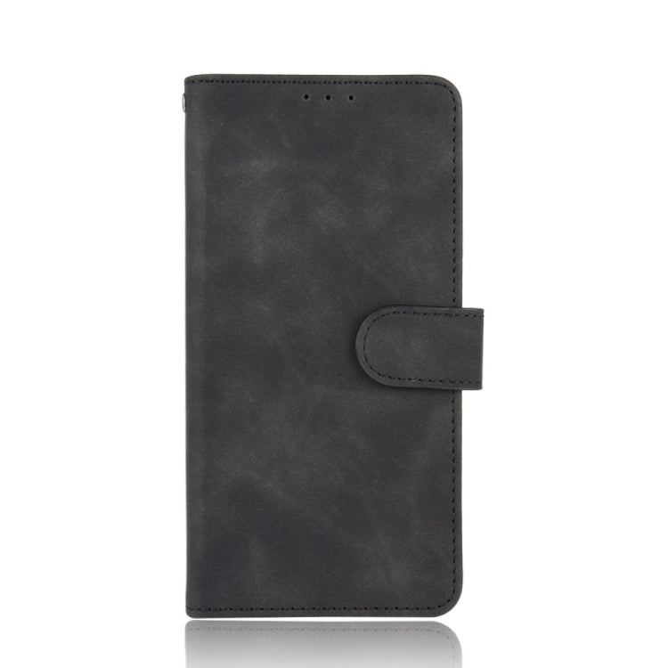 For DOOGEE N30 Solid Color Skin Feel Magnetic Buckle Horizontal Flip Calf Texture PU Leather Case with Holder & Card Slots & Wallet(Black) - More Brand by PMC Jewellery | Online Shopping South Africa | PMC Jewellery | Buy Now Pay Later Mobicred