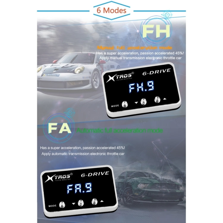 For Chrysler 200 2015- TROS TS-6Drive Potent Booster Electronic Throttle Controller - Car Modification by TROS | Online Shopping South Africa | PMC TechLife | Buy Now Pay Later Mobicred
