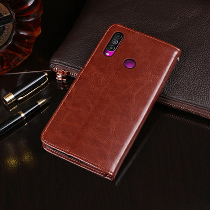 For Meizu M10 idewei Crazy Horse Texture Horizontal Flip Leather Case with Holder & Card Slots & Wallet(Rose Red) - Meizu by idewei | Online Shopping South Africa | PMC Jewellery | Buy Now Pay Later Mobicred