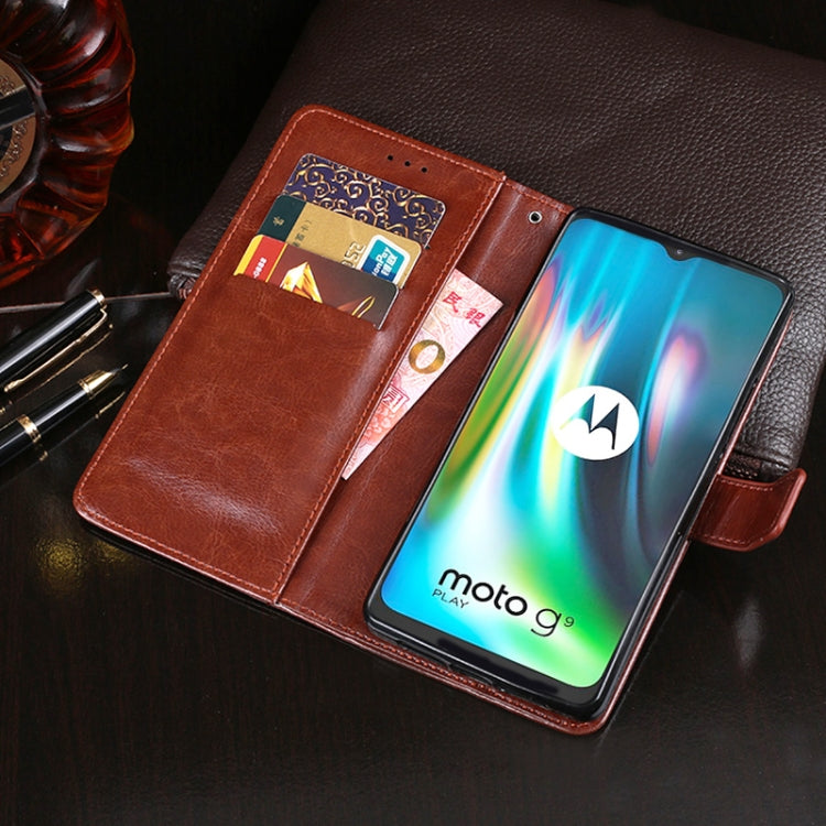 For Lenovo K12 Note idewei Crazy Horse Texture Horizontal Flip Leather Case with Holder & Card Slots & Wallet(Sky Blue) - Lenovo by idewei | Online Shopping South Africa | PMC Jewellery | Buy Now Pay Later Mobicred