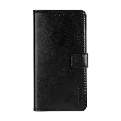 For LG K71 idewei Crazy Horse Texture Horizontal Flip Leather Case with Holder & Card Slots & Wallet(Black) - LG by idewei | Online Shopping South Africa | PMC Jewellery | Buy Now Pay Later Mobicred