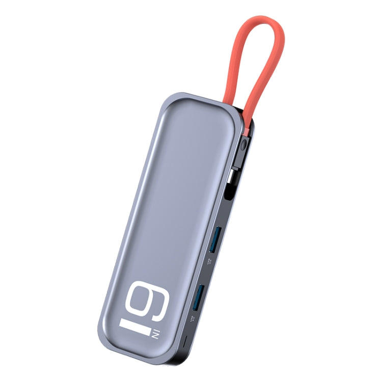 ROCK TR06 6 In 1 Type-C / USB-C to RJ45 Multi-function Docking Station - free shipping - PMC Jewellery - Order now!